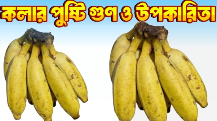 কলার গুনাগুন ও উপকারিতা